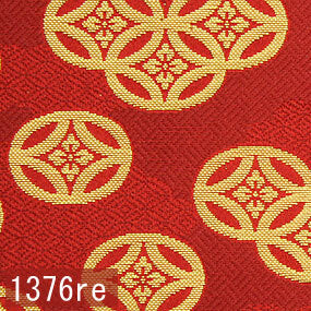 Japanese woven fabric Kinran  1376re