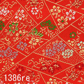 Japanese woven fabric Kinran  1386re