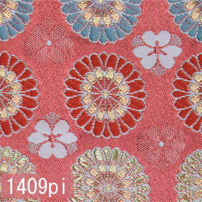 Japanese woven fabric Kinran  1409pi