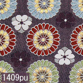 Japanese woven fabric Kinran  1409pu