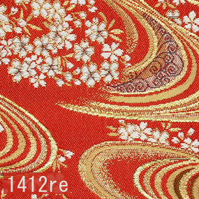 Japanese woven fabric Kinran  1412re