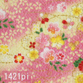 Japanese woven fabric Chirimen  1421pi