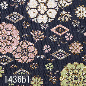 Japanese woven fabric Kinran  1436bl