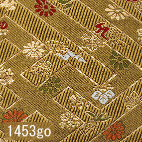 Japanese woven fabric Kinran  1453go