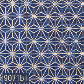 Japanese woven fabric Momen 9071bl