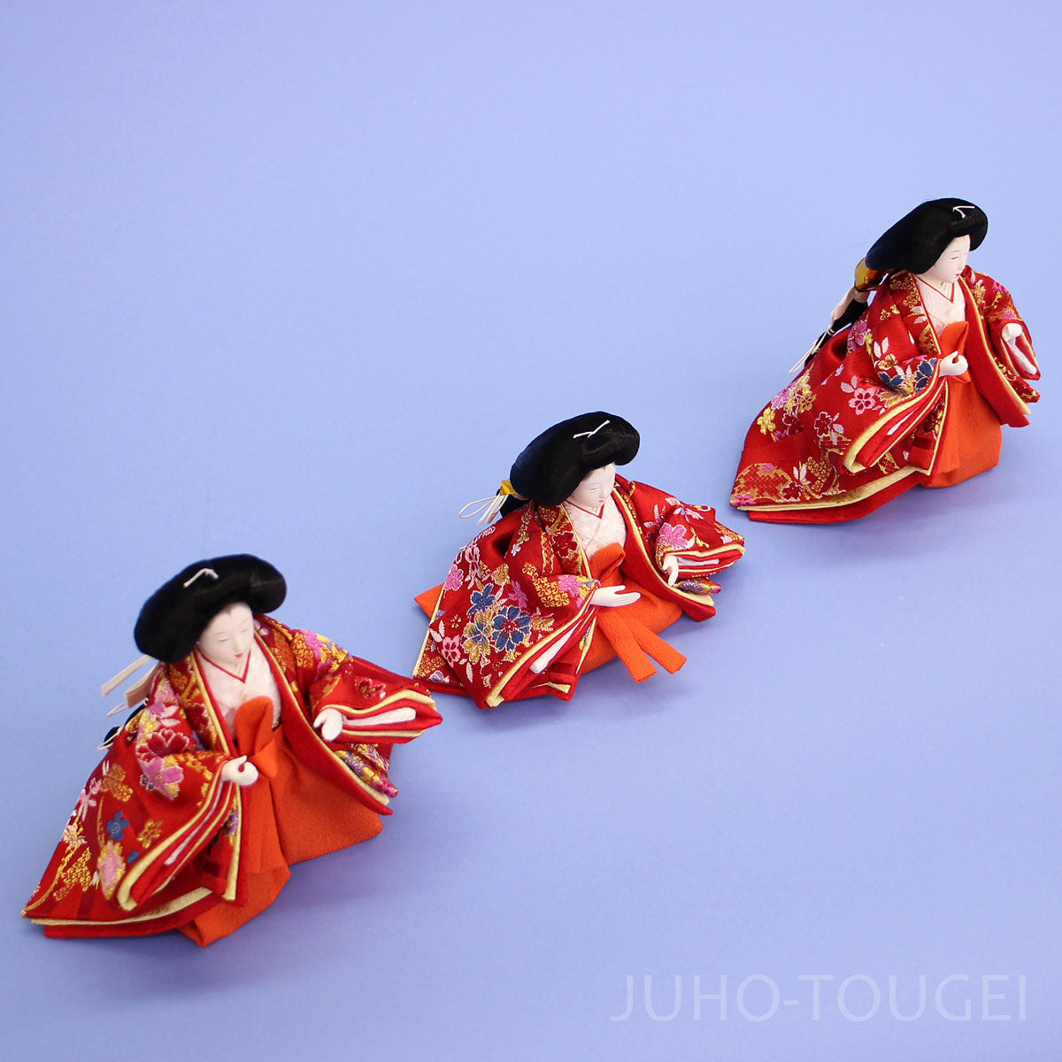 雛人形 三人官女単品販売 – 寿鳳人形の東芸
