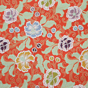 Japanese woven fabric Kinran  0076or