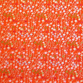 Japanese woven fabric Kinran  1007or