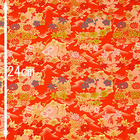 Japanese woven fabric Kinran  1018re