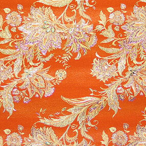 Japanese woven fabric Kinran  0054or