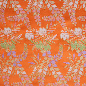 Japanese woven fabric Kinran  0075or