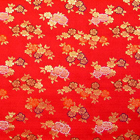 Japanese woven fabric Kinran  1129re