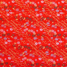 Japanese woven fabric Kinran  1027re