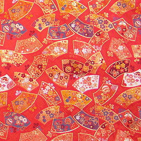 Japanese woven fabric Kinran  1148re