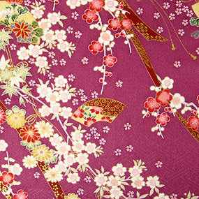 Japanese woven fabric Yuzen  1205pu