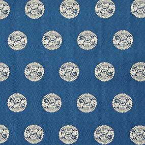 Japanese woven fabric Kinran  1189bl