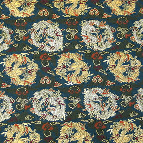 Japanese woven fabric Kinran  1267bl