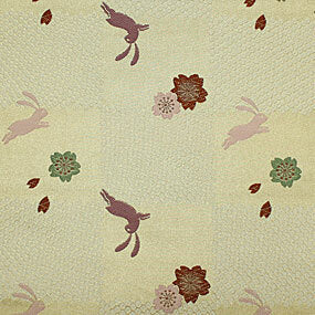 Japanese woven fabric Kinran  1324ye