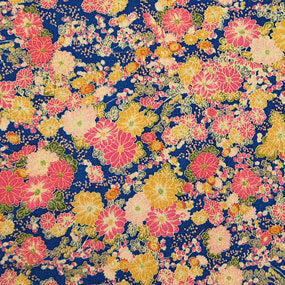 Japanese woven fabric Chirimen  1242bl