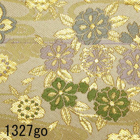 Japanese woven fabric Kinran  1327go