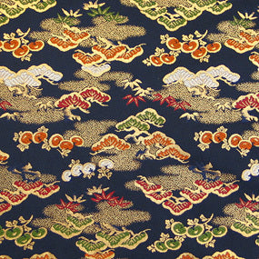 Japanese woven fabric Kinran  1255bl