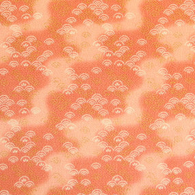 Japanese woven fabric Chirimen  1270or