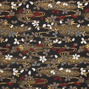 Japanese woven fabric Kinran  1361bk