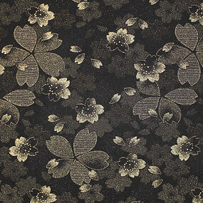 Japanese woven fabric Kinran  5005bk