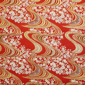 Japanese woven fabric Kinran  1412re