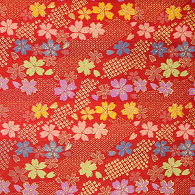 Japanese woven fabric Kinran  1306re