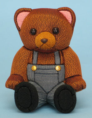 Kimekomi Doll #208 TEDDY BEAR DENIM