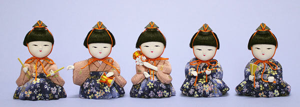 Members of Kimekomi Hina Dolls k-763 WAKAMIYA-HAYASHI