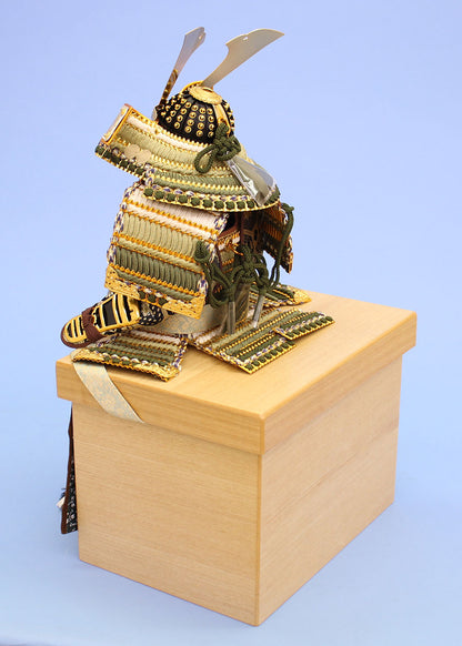 ５号新緑大鎧　後ろから