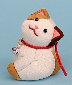 木目込み人形材料 No197　子ねこ　三毛