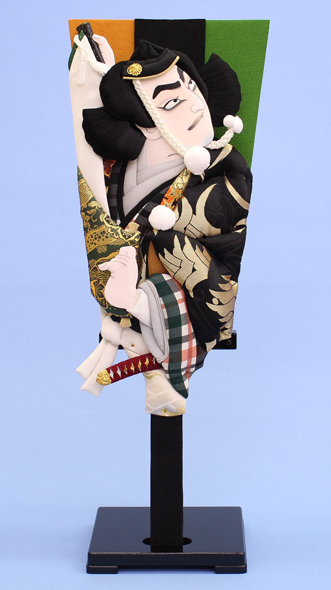 Oshie hagoita doll Benkei