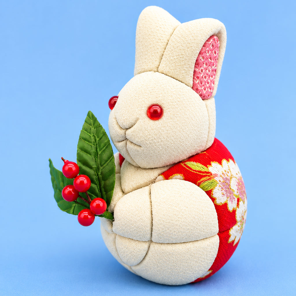 Kimekomi doll  finished product: 2023  Zodiac Rabbit  #22