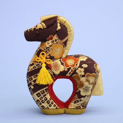 木目込み人形干支午　＃3　駿馬(しゅんめ)