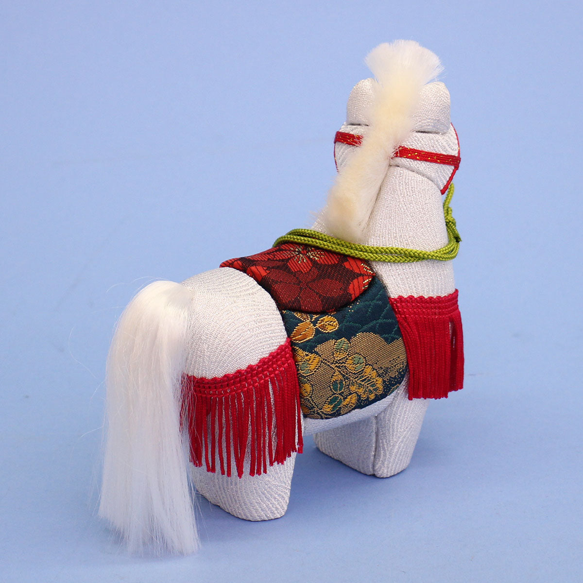 木目込み人形干支午　＃4　瑞光(ずいこう)　後ろから