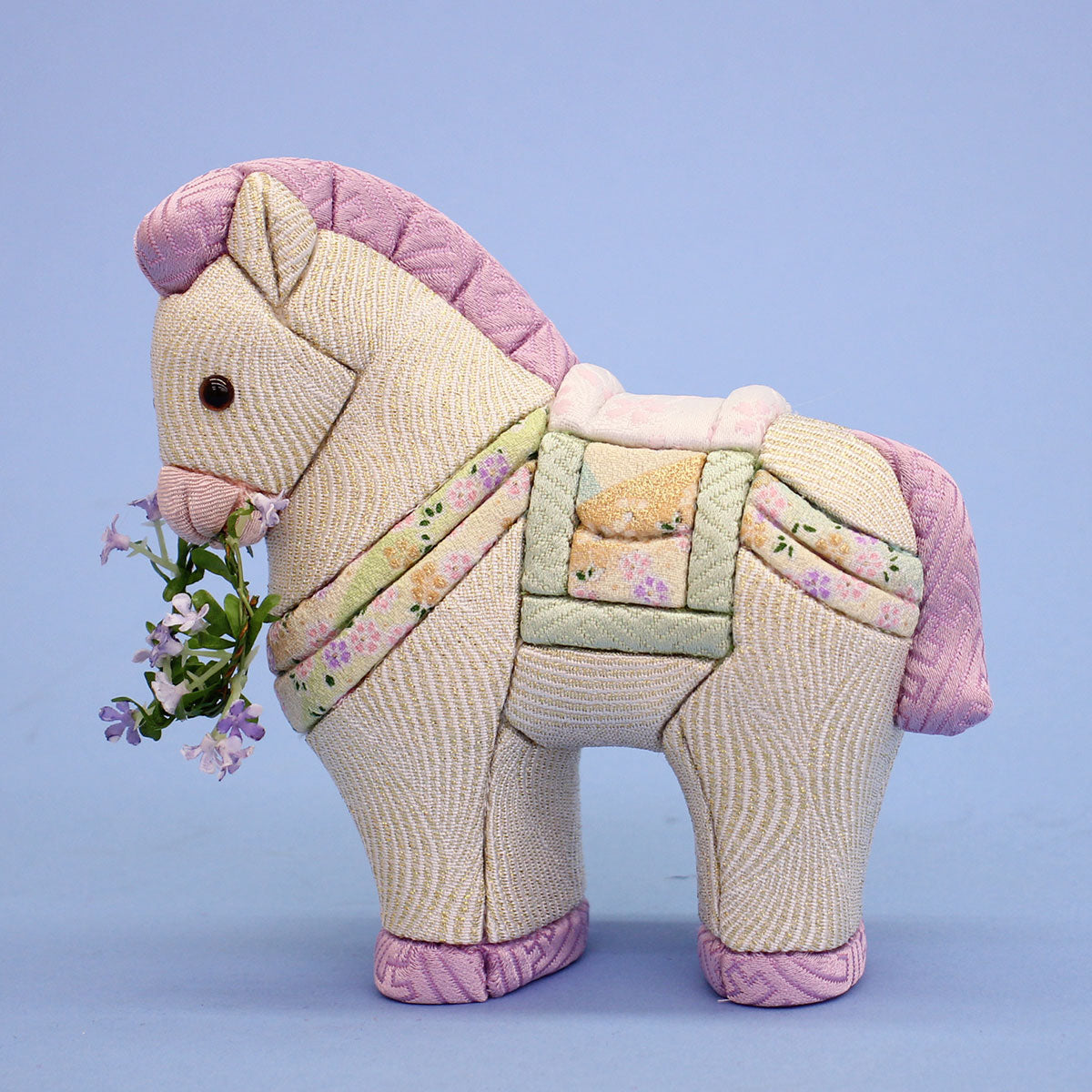 木目込み人形干支午　＃6　希望(きぼう)　真横