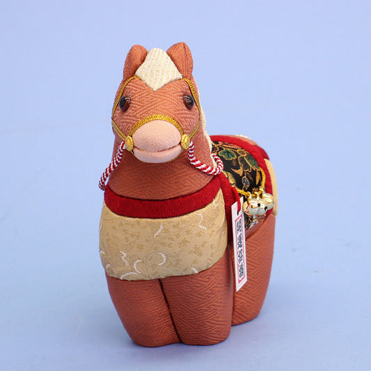 木目込み人形干支午　＃7　祝い(いわい)　正面