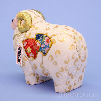 木目込み人形材料、完成品：2027干支未 ＃6