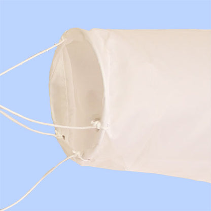 イベント用白地鯉のぼり 3mアウトライン付き　口ひも