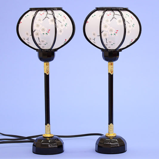 雛人形 ぼんぼり （木製）コード付き31cm中型吉野菊灯