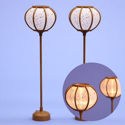 Lanterne poupée Hina (résine) 24 cm Mini pleureuse LED naturelle sans fil