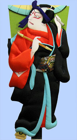 Kabuki Hagoita TACHI-SUGATA SUKEROKU