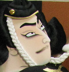 Kabuki Hagoita ROPPO-BENKEI