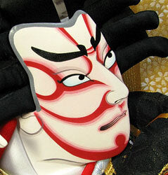 Kabuki Hagoita TACHI-SUGATA YANONE