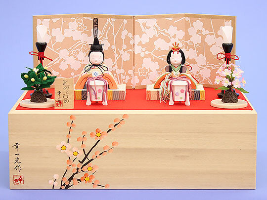 Kimekomi Hina Dolls "Tono-to-HIme" Display Box Set. Created by Koikko