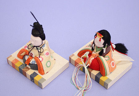 Kimekomi Hina Dolls "Tono-to-HIme" Display Box Set. Created by Koikko