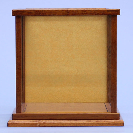 Coffret pour poupée avec couvercle, largeur 13 cm, hauteur 13 cm, mini grain de kimekomi 13, dos doré